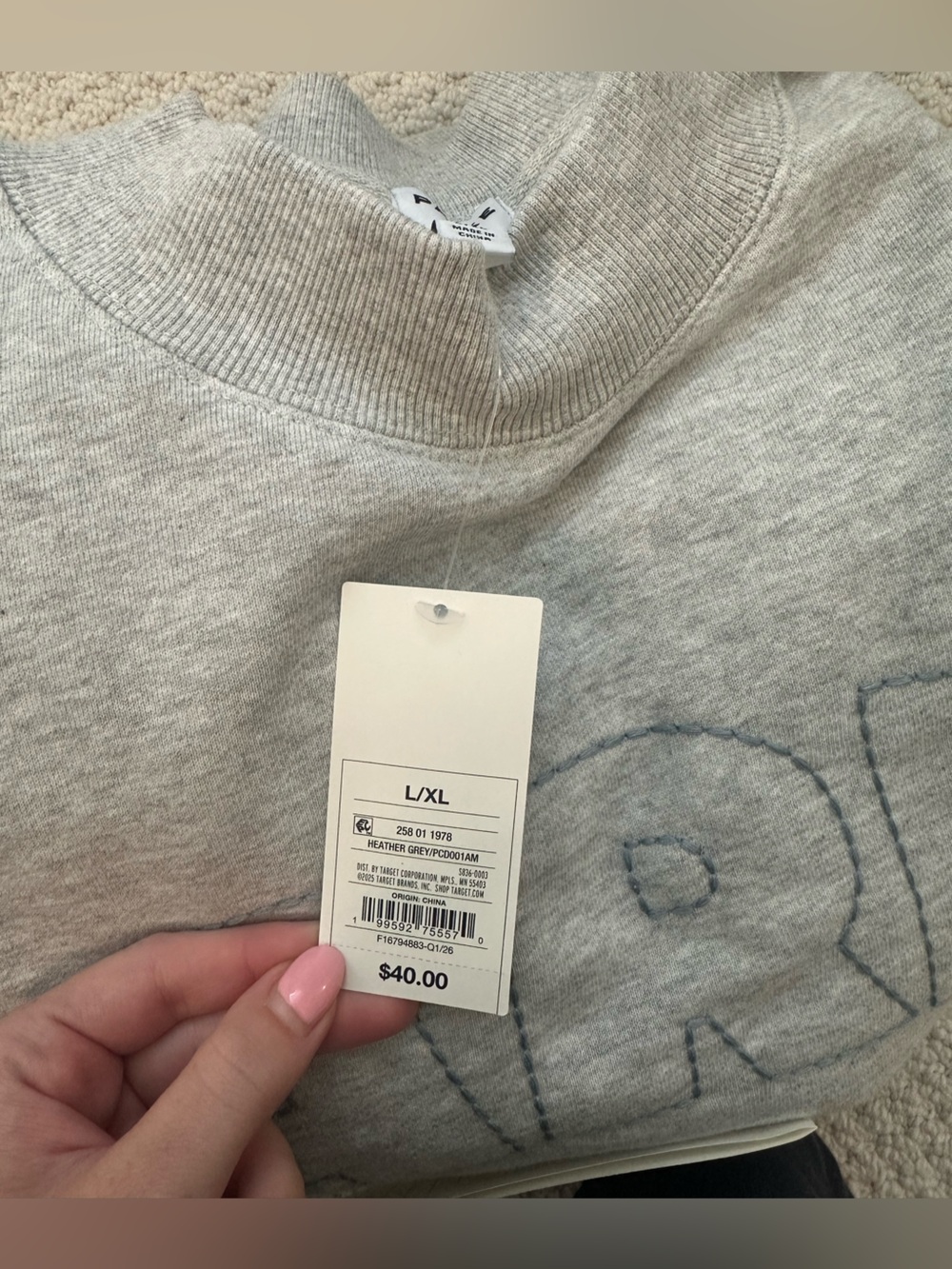 Grey Parke X target set

L sweatshirt
S sweatpants
Make an offer!